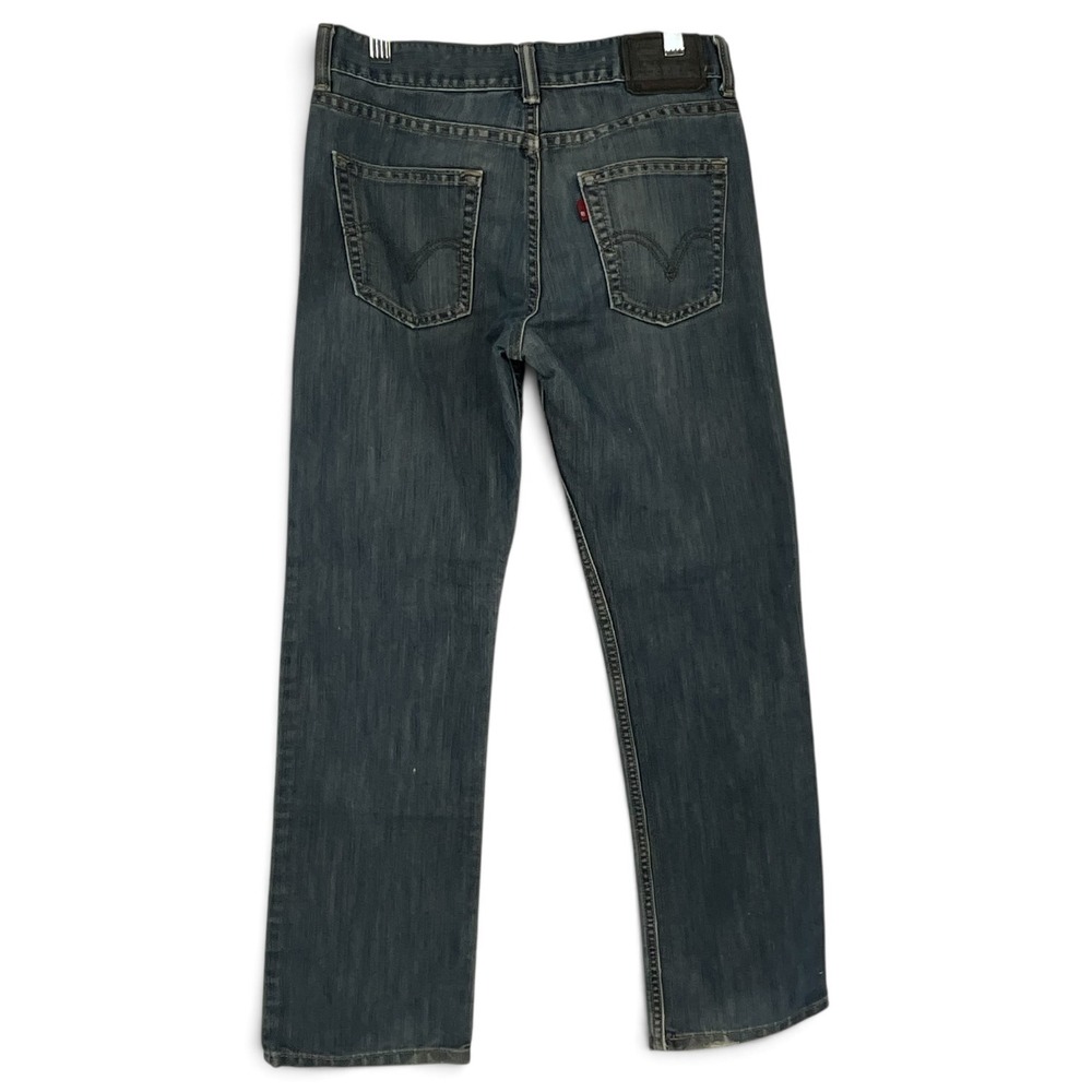 Levis 514 Slim Straight Boys Jeans Size 14 Regular 27x27 Medium Wash Blue Denim